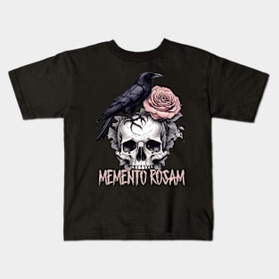 Raven's Embrace - Remember the Rose Kids T-Shirt